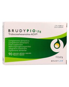 BRUDY PIO Omega-3 DHA 90 Cápsulas | Visión y Salud Cerebral