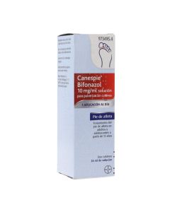 Canespie bifonazol 10 mg/ml solucion para pulverizacion cutanea 1 frasco 30 ml