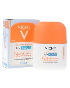 Capital Soleil UV-Aqua SPF50 Fluido Hidratante Invisible Tono Claro 50 ml