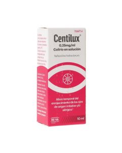 Centilux 0,25 mg/ml colirio en solución 1 frasco 10 ml