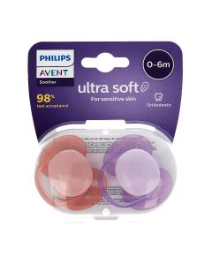 Chupete Philips Avent Ultra Soft 0-6M - Comodidad y Desarrollo Natural