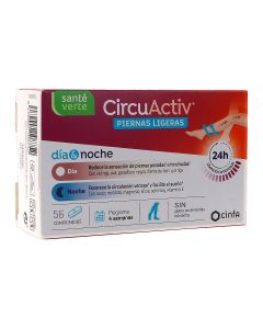 Circuactiv Piernas Ligeras Día y Noche 56 comprimidos