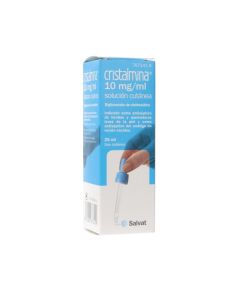 Cristalmina 10 mg/ml solución cutánea 1 frasco 25 ml