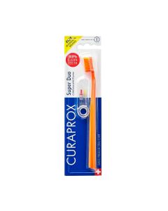 Ultra Soft Cepillo de Dientes 5460 + 2 Interdentales de Curaprox