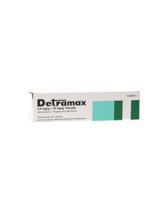 Detramax 2,5 mg/g + 15 mg/g pomada 1 tubo 30 g