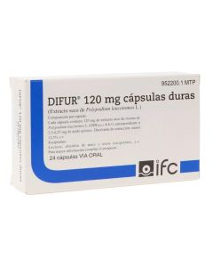 Difur 120 mg 24 cápsulas