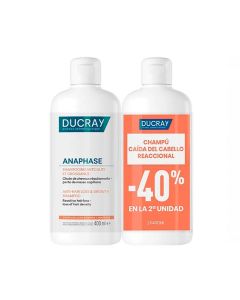 Ducray Anaphase Champú Anticaída Reaccional 2 x 400 ml 