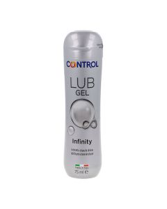 Control Gel Lubricante Infinity 75ml | Larga duración y textura sensual