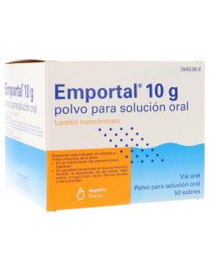 Emportal 10 g 50 sobres polvo para solución oral
