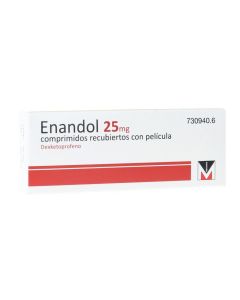 Enandol 25 mg 10 comprimidos recubiertos
