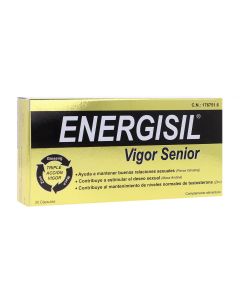 Vigor Senior 30 Cápsulas de Energisil