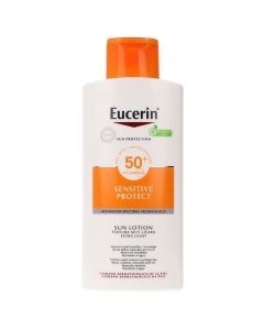 Eucerin Sun Loción Extra Light Sensitive Protect FPS 50+ 400 ml