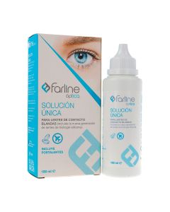 Farline Solución Única para Lentes de Contacto 100ml