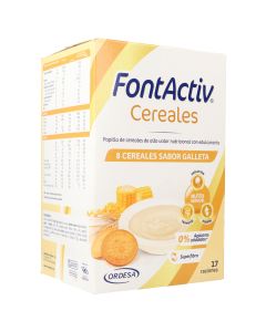 FontActiv 8 Cereales Sabor Galleta 500 g
