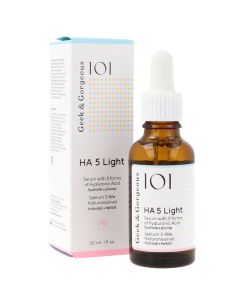 Geek & Gorgeous HA 5 Licht Sérum Hidratante 30 ml