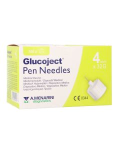 Glucojet Pen Needles 8mm x 31G, 100 Uds.