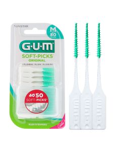 GUM SOFT-PICKS ORIGINAL | Palillos interdentales suaves y flexibles