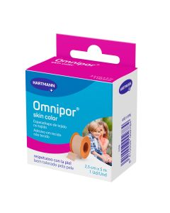 Apósito Omnipor Skin Colour 5cm x 5m - Esparadrapo para Piel Sensible
