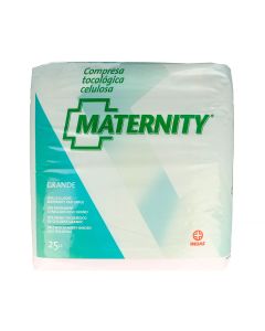 Maternity Grande Compresa Celulosa 25 Uds de Indas