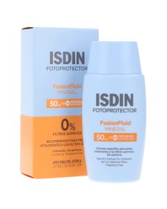 Isdin Fusion Fluid Mineral SPF50 Sin Filtros Químicos