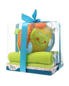 KioKids Mantita Peluche Bola Rana cm x 100 cm