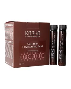 Kobho Colágeno + Ácido Hialurónico | Viales para el Cuidado de la Piel