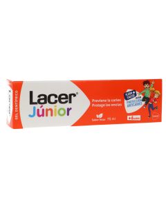 Lacer Junior Gel Dentífrico Sabor Fresa 75 ml