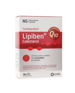 Lipiben Cardioprotect colesterol 30 comprimidos