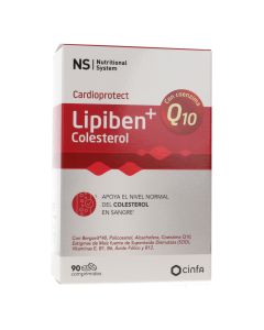 Lipiben+ Q10 Cardioprotect Colesterol 90 comprimidos