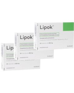 Lipok Pack de 90 cápsulas