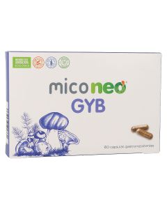 MicoNeo GYB Psicobiótico Concentración y Bienestar 60 Cápsulas