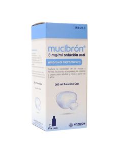 Mucibron 3 mg/ml solucion oral 1 frasco 200 ml