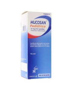 Mucosan pediátrico 3 mg/ml jarabe 1 frasco 200 ml