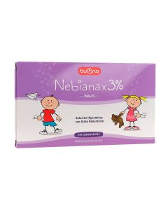 NEBIANAX 3% Viales | Solución salina hipertónica con ácido hialurónico