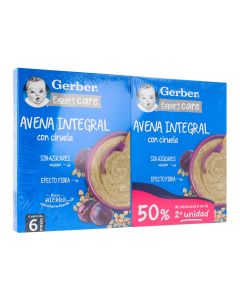 Papillas Avena Integral con Ciruela +6M Duplo de Nestlé Gerber