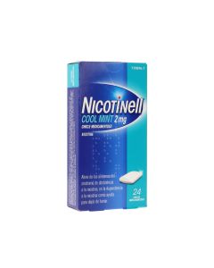 Nicotinell cool mint 2 mg 24 chicles medicamentosos