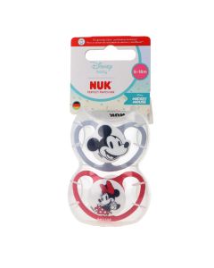 NUK Chupete Disney 6-18 meses 2 Chupetes