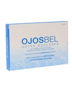 Ojosbel 0,3 mg/ml + 0,08 ml/ml colirio en solucion 10 monodosis 0,5 ml
