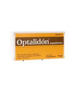 Optalidón 500 mg/75 mg 6 supositorios