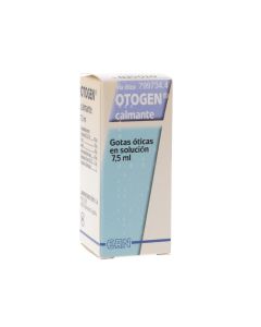 Otogen calmante gotas óticas en solución 1 frasco 7,5 ml