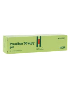 Peroxiben 50 mg/g gel cutaneo 1 tubo 30 g