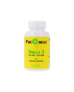Psicomega Omega 3 60 Cápsulas