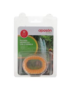 Pulseras Citronela Muelle Naranja Antimosquitos 3 Unidades