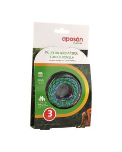 Aposan Pulseras Aromáticas de Citronela Cabo 