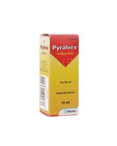 Pyralvex 10 mg/ml + 50 mg/ml solución bucal 1 frasco 10 ml