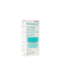 Rhinospray 1,18 mg/ml solución para pulverización nasal 1 frasco 12 ml