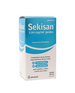 Sekisan 3,54 mg/ml jarabe 1 frasco 120 ml