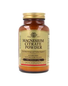 Solgar Magnesio Citrato en Polvo 250 mg Vegano
