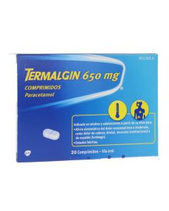 Termalgin 650 mg 20 comprimidos