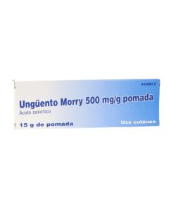 Ungüento morry 500 mg/g 1 tubo 15 g